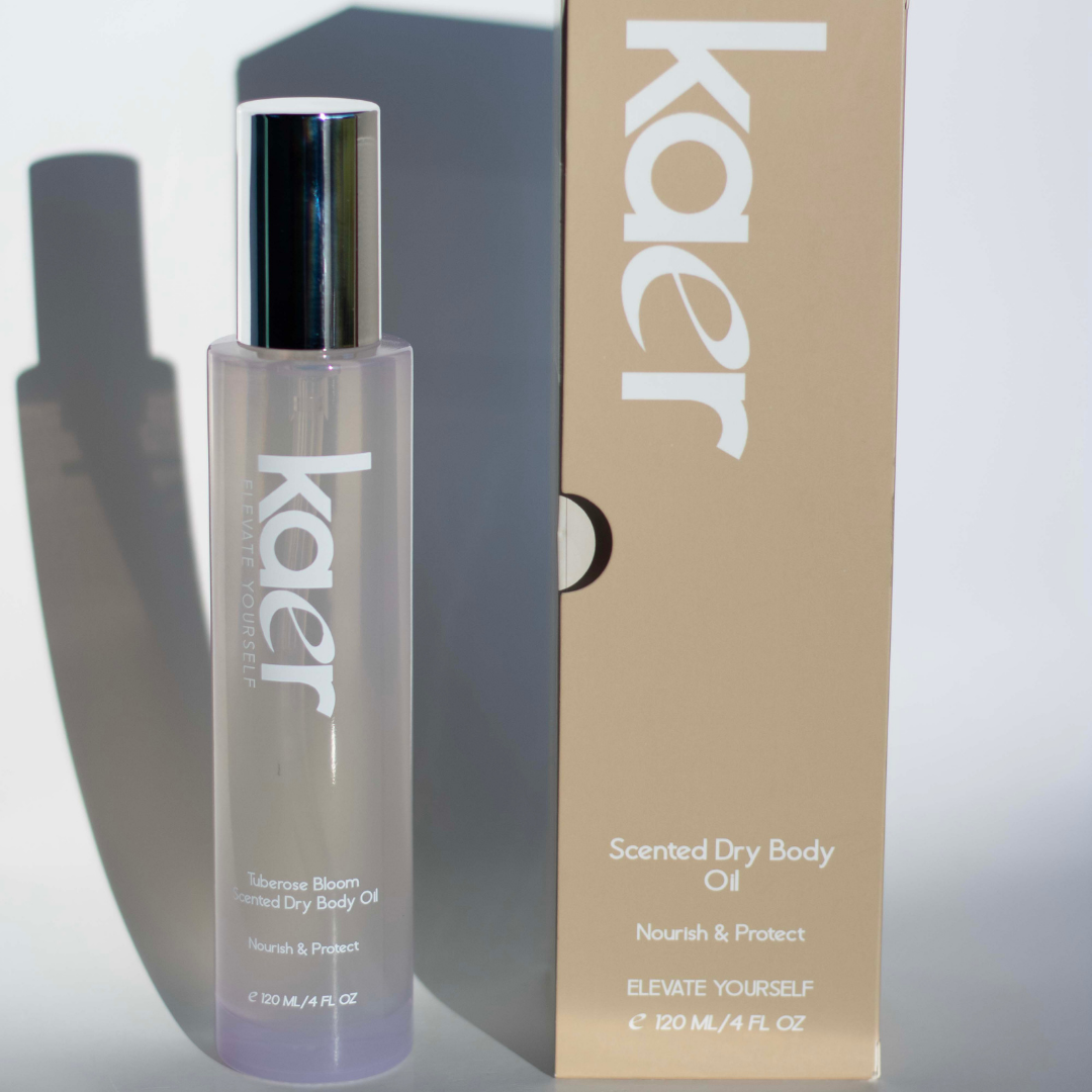 Tuberose Bloom Scented Dry Body Oil